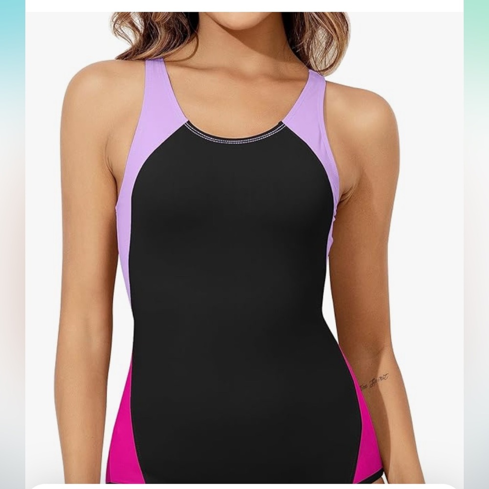 🚘 🆕 Beautikini Period Swimwear One Piece Leakproof Menstrual Swimsuit size XS